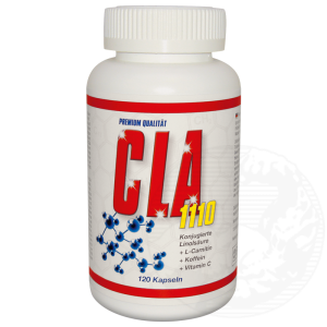 CLA 1110: Konjugierte Linolsäure mit L-Carnitin . Dazu Koffein und Vitamin C